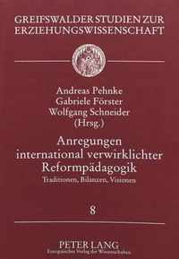 Anregungen International Verwirklichter Reformpaedagogik