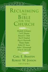 Reclaiming the Bible for the Church