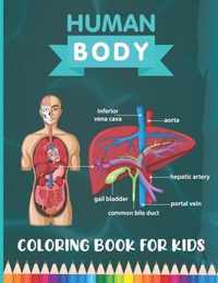 Human Body Coloring Book for Kids