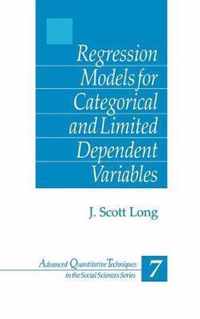 Regression Models for Categorical and Limited Dependent Variables