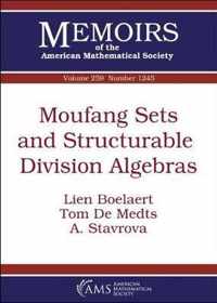 Moufang Sets and Structurable Division Algebras