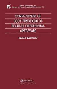 Completeness of Root Functions of Regular Differential Operators