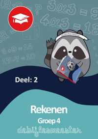 Oefenboeken - De Bijlesmeester - Rekenen - Deel 2 - Groep 4 - Cito - Oefenen - Kinderen - Boeken - Leren - School - Kinderen - Oefenschrift - Studeren - Leuke Teksten - Citotoets - LVS geschikt