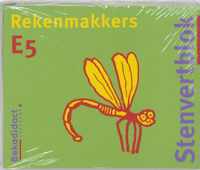 Stenvertblok  - Rekenmakkers set 5 ex E5 Leerlingenboek