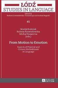 From Motion to Emotion