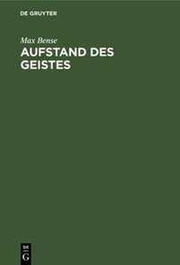 Aufstand Des Geistes