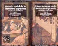 Historia Social De La Literatura Espanola