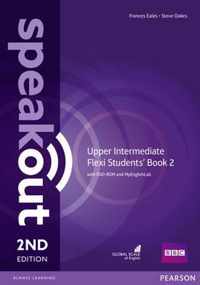 Speakout Upper Intermediate 2nd Edition Flexi Students' Book 2 with MyEnglishLab Pack