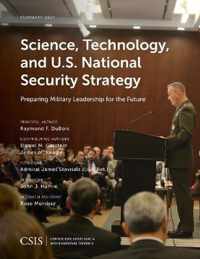 Science, Technology, and U.s. National Security Strategy