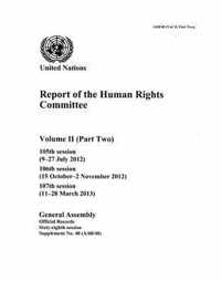 Report of the Human Rights Committee: Vol. 2 Part 2