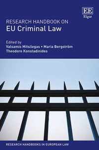 Research Handbook on EU Criminal Law