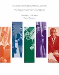 Academic Writer's Handbook: Pearson  International Edition