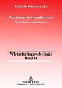 Psychology in Organizations