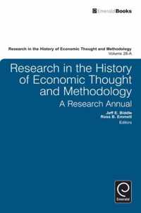 Research in the History of Economic Thought and Methodology