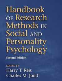 Handbook of Research Methods in Social and Personality Psychology