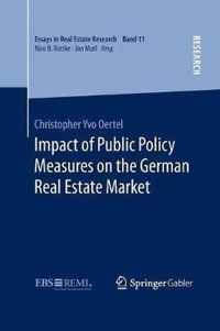 Impact of Public Policy Measures on the German Real Estate Market