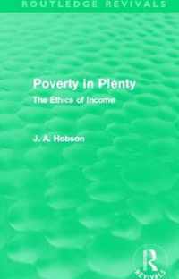Poverty in Plenty (Routledge Revivals)