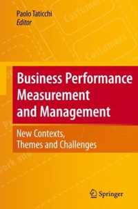 Business Performance Measurement and Management