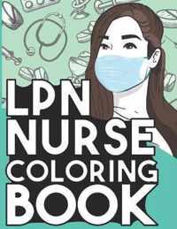 LPN Nurse Coloring Book