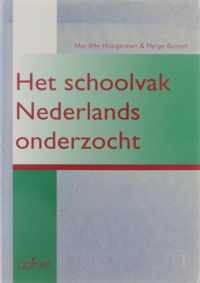 Het schoolvak Nederlands onderzocht - een inventarisatie van onderzoek naar onderwijs Nederlands als eerste en tweede taal in Nederland en Vlaanderen