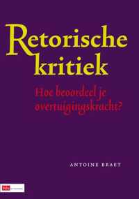 Retorische kritiek - A. Braet - Paperback (9789012583091)