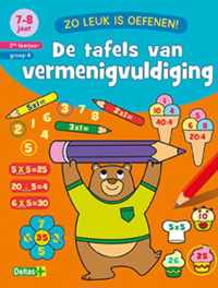 De tafels van vermenigvuldiging 7-8 jaar 2de leerjaar groep 4