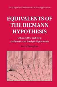 Equivalents of the Riemann Hypothesis 2 Hardback Volume Set