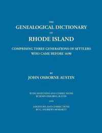 Genealogical Dictionary of Rhode Island