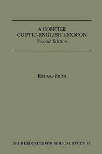 A Concise Coptic-English Lexicon