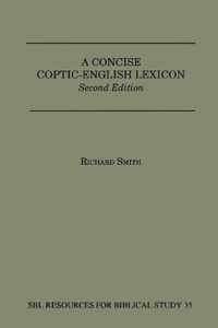 A Concise Coptic-English Lexicon