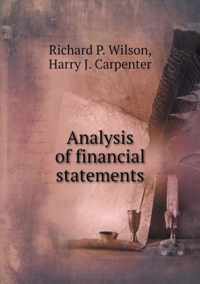 Analysis of financial statements