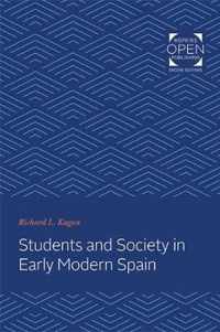 Students and Society in Early Modern Spain