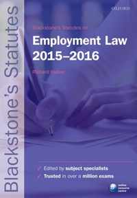 Blackstone's Statutes on Employment Law