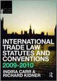International Trade Law Statutes And Conventions