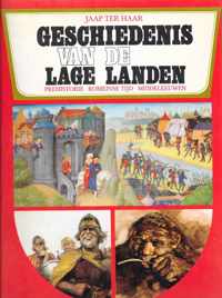 Geschiedenis van de lage landen - Prehistorie Romijnse tijd en de middeleeuwen met tekeningen  van Rien Poortvliet