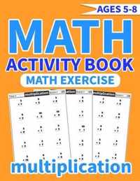 Math activity book multiplication