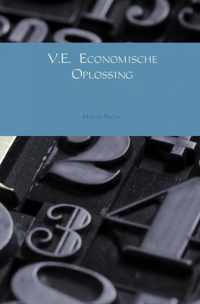 V.E. Economische oplossing - March Pronk - Paperback (9789402116274)
