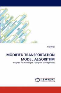Modified Transportation Model Algorithm