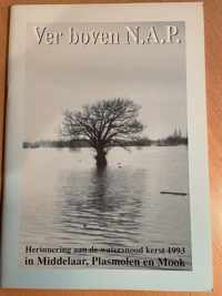 Ver boven N.A.P.  Watersnood Kerst 1993 Mook,Middelaar,Plasmolen