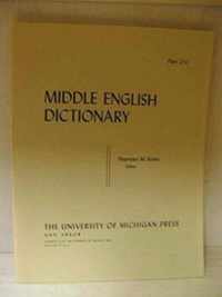 Middle English Dictionary