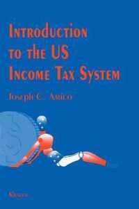 Introduction to U. S. Income Tax