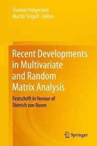 Recent Developments in Multivariate and Random Matrix Analysis