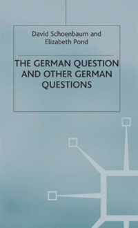 The German Question and Other German Questions