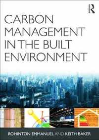Carbon Management in the Built Environment