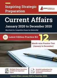 All Current Affairs of 2020 Covers January to December 2020 CA for Competitive Exams MCQ in English by EduGorilla