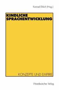 Kindliche Sprachentwicklung