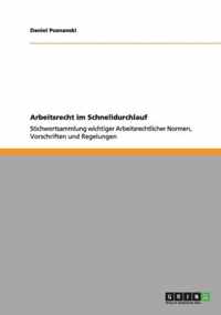 Arbeitsrecht im Schnelldurchlauf