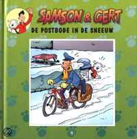 Postbode in de sneeuw