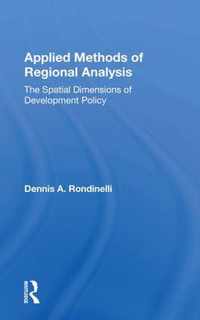 Applied Methods Of Regional Analysis