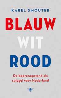 Blauw wit rood